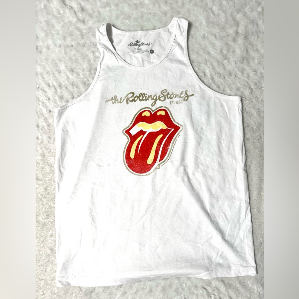 NWOT- The Rolling Stones Men’s Graphic Band Tank Top